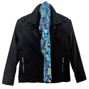 OSO Casuals Moto Jacket Black Size Medium